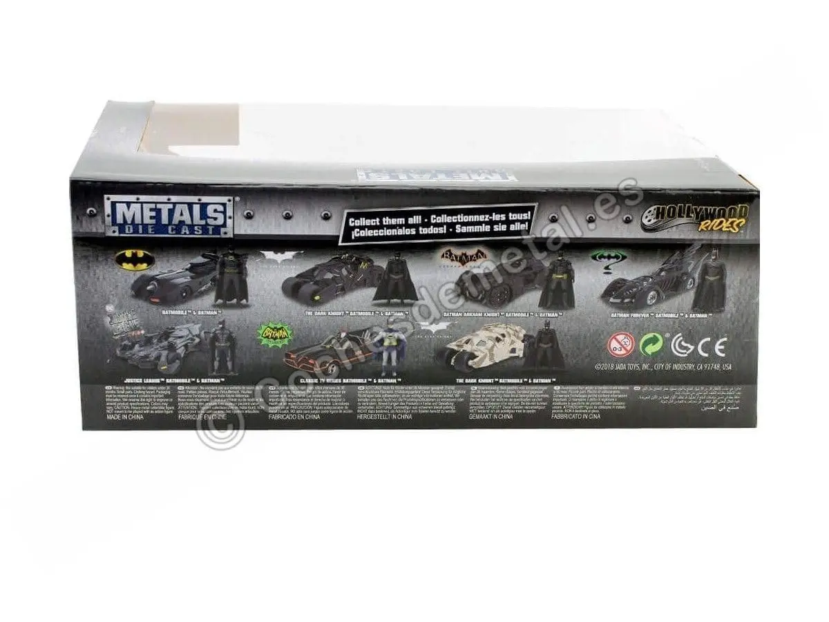 Jada Toys 1:24 2008 Dark Knight Camouflage Batmobile Die-cast Car with 2.75" Batman Figure | ASTM-Tested - view 7
