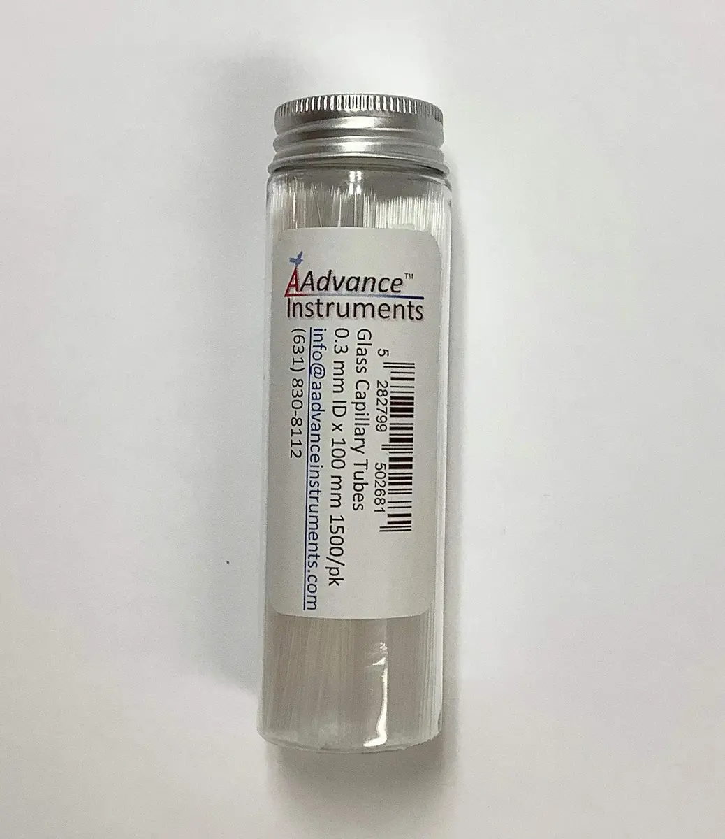 AAdvance Instruments Glass Capillary Tubes 0.3mm ID x 100mm | Precise TLC Spotting Tool - view 2