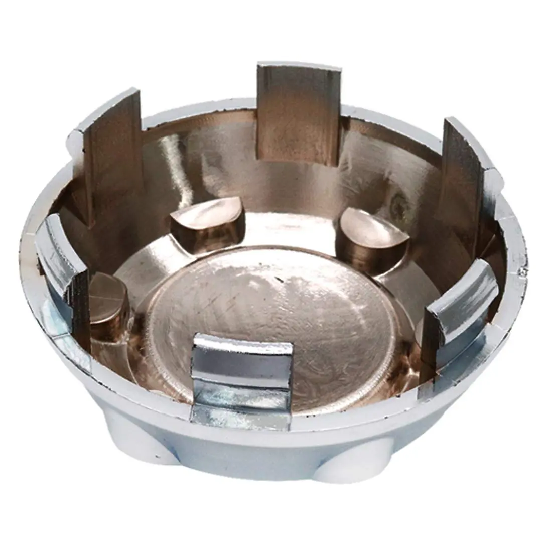 AUTUT Silver Wheel Center Caps 67mm Outer Diameter | 4-Piece Set for Cars and Trucks - view 5