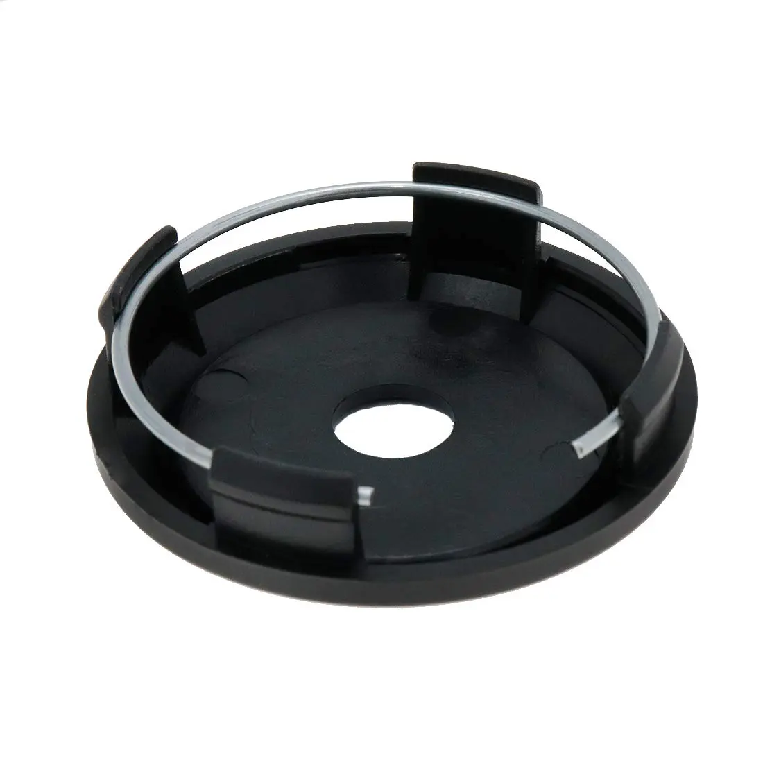 AUTUT Black 67mm Wheel Center Caps 4-Pack | Enhance Vehicle Elegance - view 4