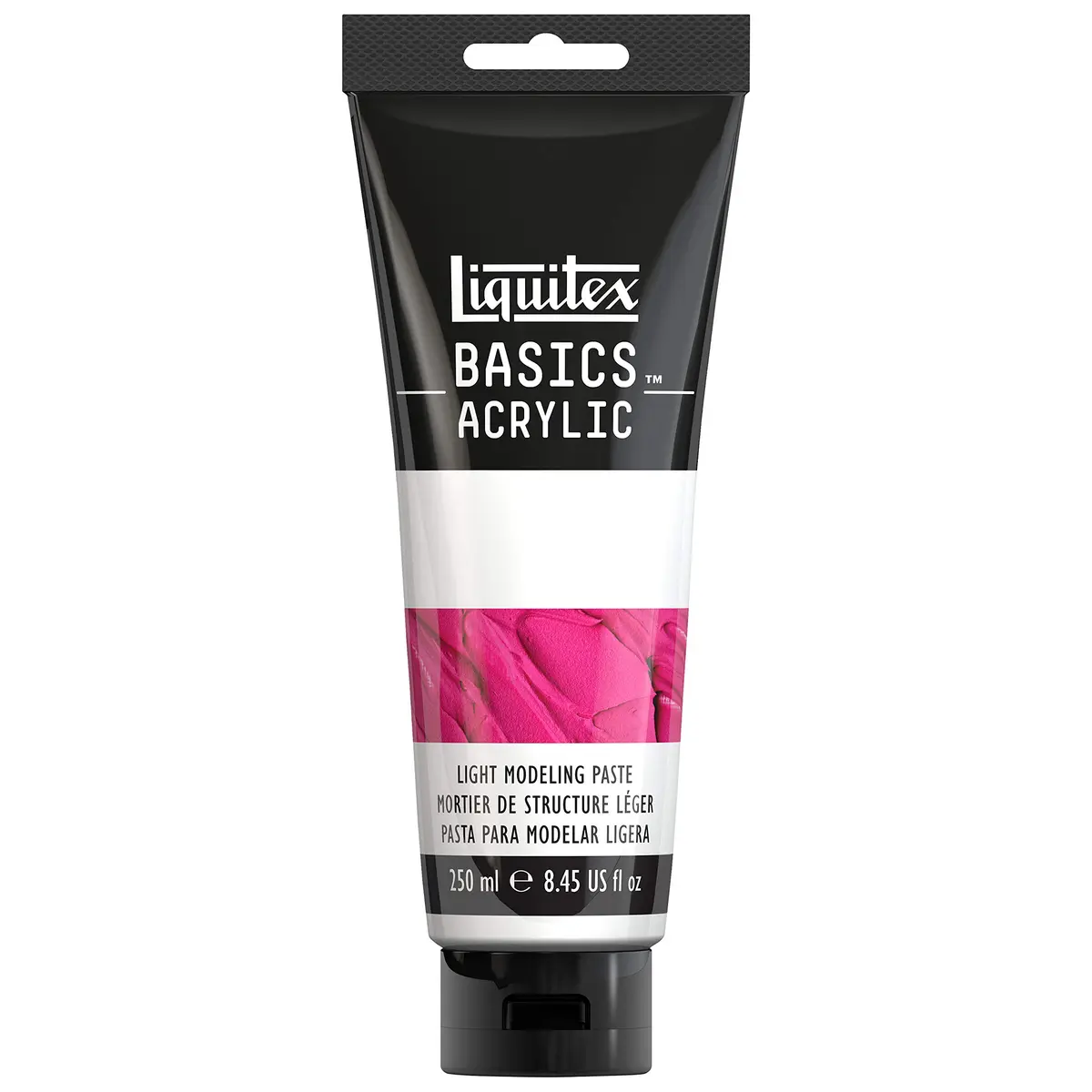 Liquitex BASICS Light Modeling Paste 250ml | Heavy Texture & 3D Forms for Artists & Students - main product image
