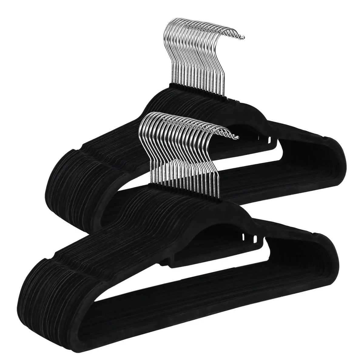 ZENY Velvet Hangers 100 Pack for Suits, Coats, Dresses | Space Saving & Non Slip - main product image