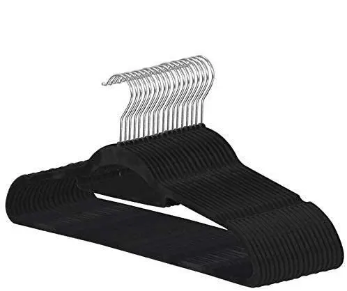 ZENY Velvet Hangers 100 Pack for Suits, Coats, Dresses | Space Saving & Non Slip - view 9