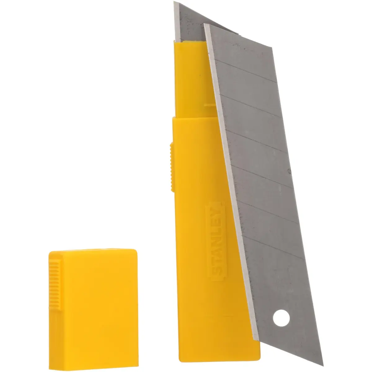 STANLEY Replacement Blade 25 mm | 4-Pack, Stainless Steel, 7-Point, Fits Most Snap-Off Knives - view 5