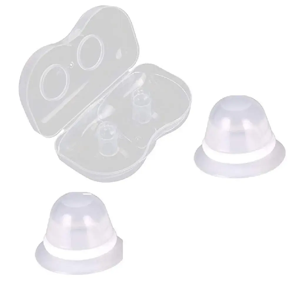 Finever Nipple Corrector for Flat Inverted Nipples | 1 Pair (Clear) - main product image