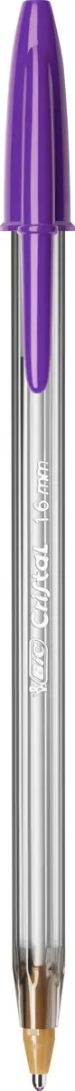 BIC Cristal Multicolour Ballpoint Pens 15 Pack | Wide 1.6mm Tip for Colourful Writing in Assorted Colours - view 2
