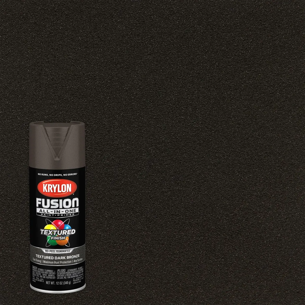 Krylon Fusion All-in-One Textured Spray Paint, 355ml (12 oz) | Bonds to Difficult Surfaces - view 2