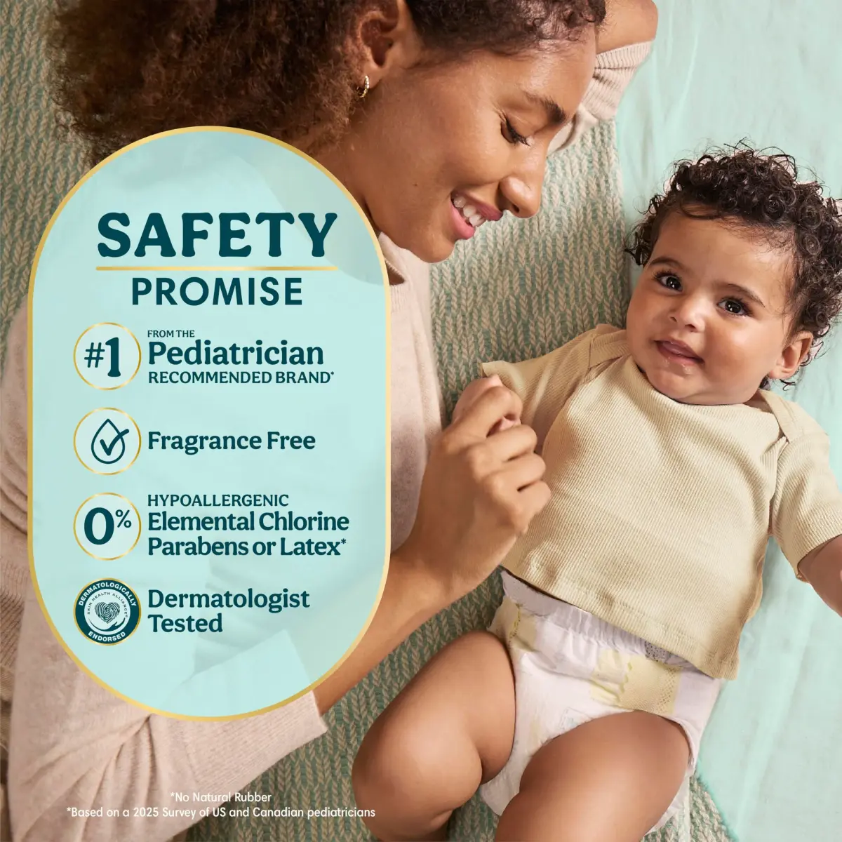 Pampers Swaddlers Diapers Size 4 (15-34 lbs / 7-13 kg), 120 Count | Hypoallergenic & Skin-Safe - view 2