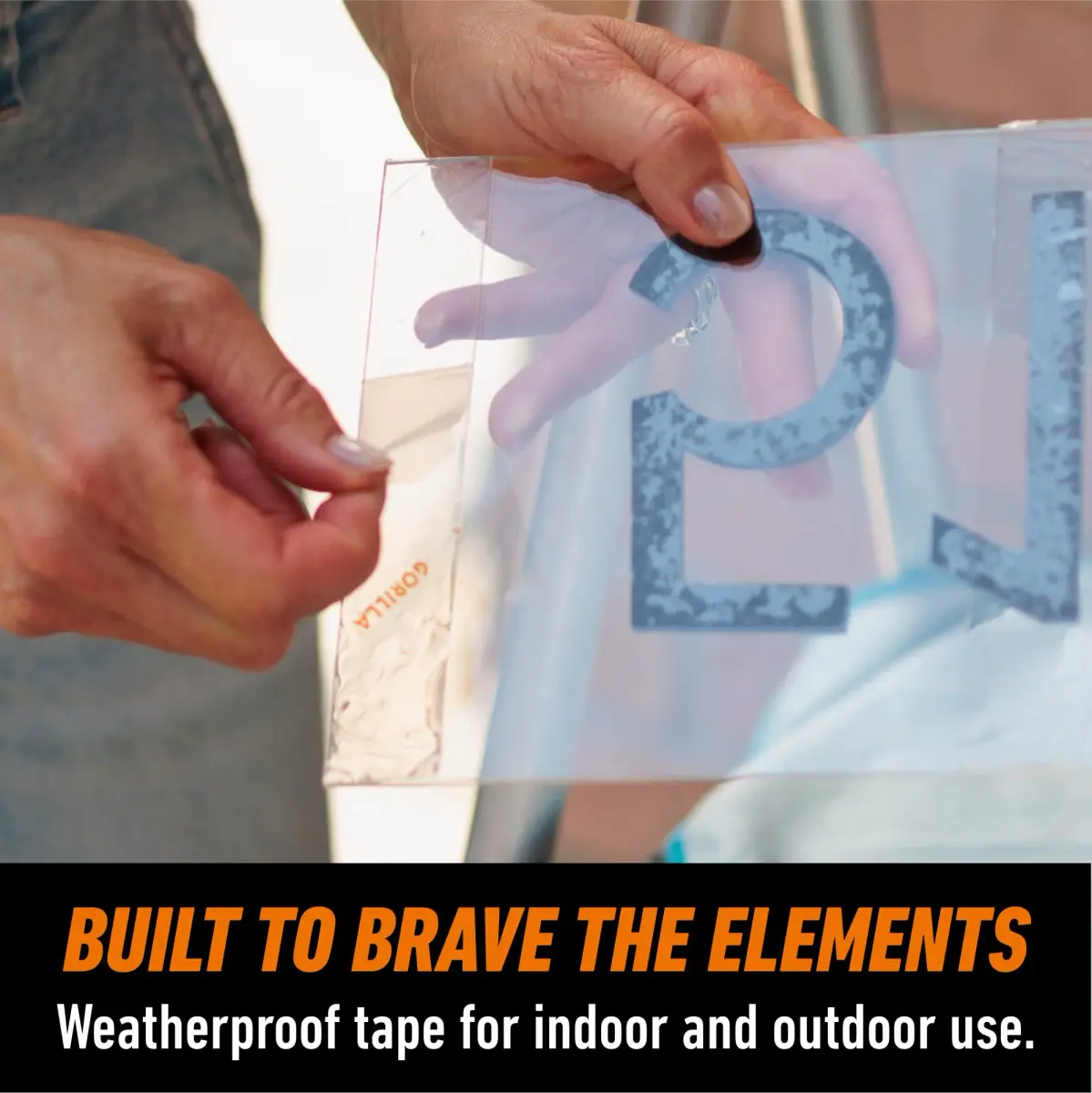 Gorilla Invisible Hold Mounting Tape Clear 1 Inch x 150 Inches | Permanent Double-Sided Adhesive - view 5