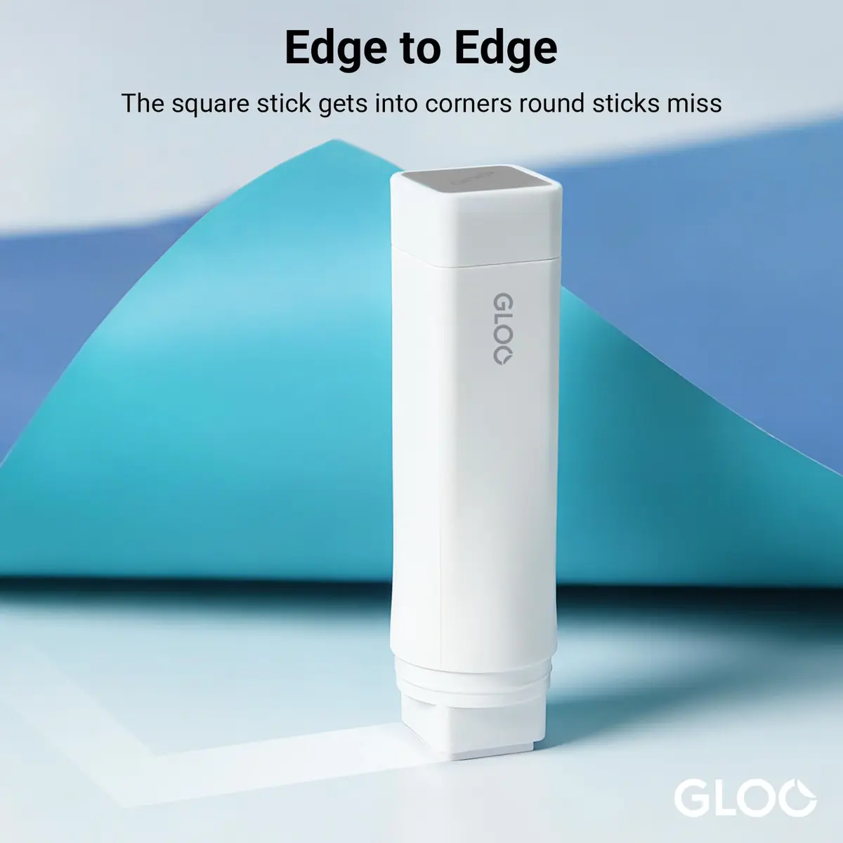 Kokuyo Gloo Square Glue Stick Firm Stick Small Size 22g (0.78oz) Pack of 5 | Strong Adhesive for Paper Crafts - view 3