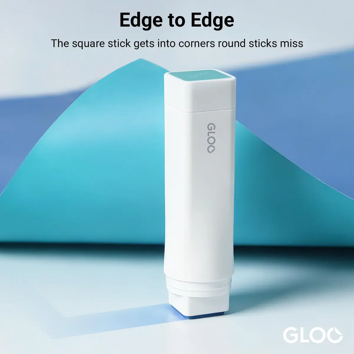 Kokuyo Gloo Square Glue Stick, Color Disappearable, Small Size, Pack of 5 (22g each) | Eco Mark Certified - view 3