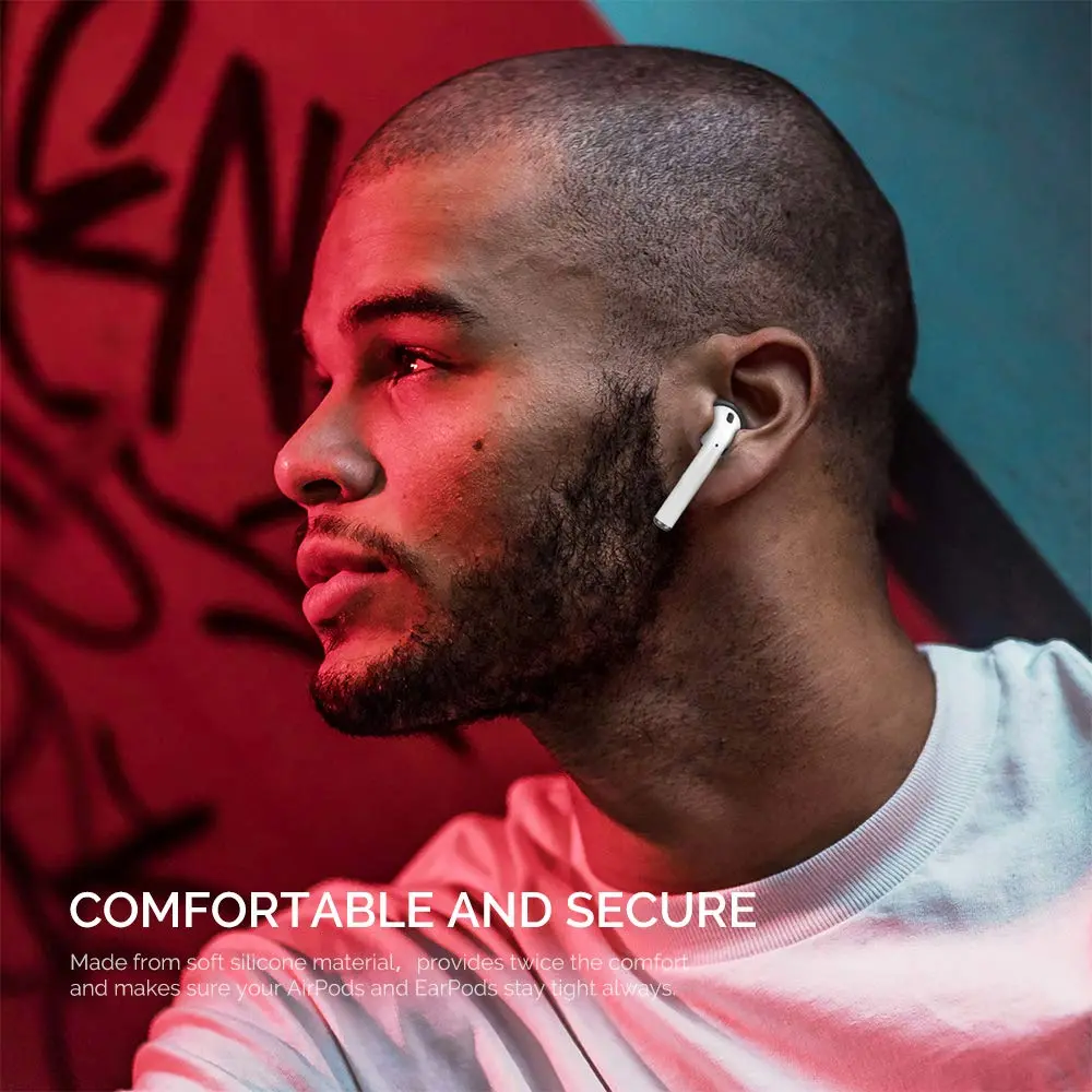 AHASTYLE AirPods Ear Tips Silicone Cover 3 Pairs Black | Noise Isolation & Comfort - view 7