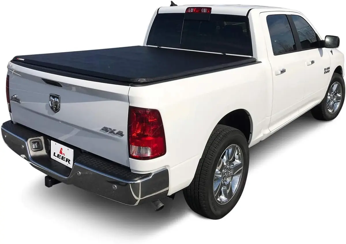 LEER Latitude | Fits 2019-2025 Ram with 6.4 ft Bed | Soft Tri-Fold Truck Bed Cover - main product image