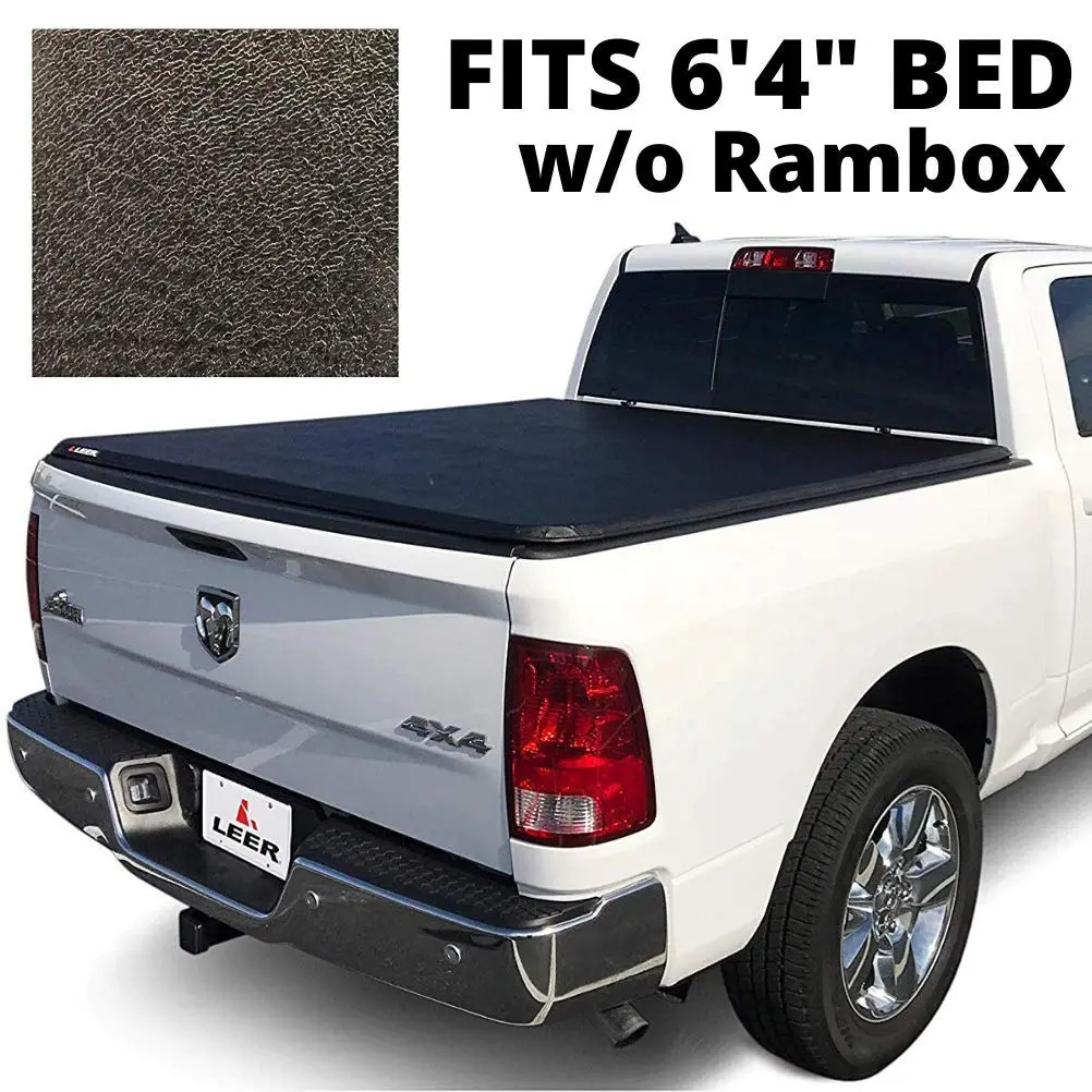 LEER Latitude | Fits 2019-2025 Ram with 6.4 ft Bed | Soft Tri-Fold Truck Bed Cover - view 2