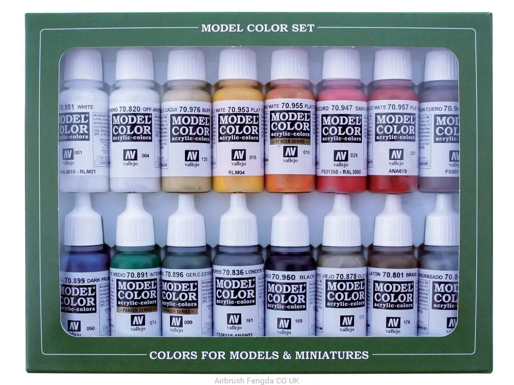 Vallejo Napoleonic Colors French & British 1789-1815 Paint Set | Model Color | High Pigmentation | 16 Bottles x 18 ml - main product image