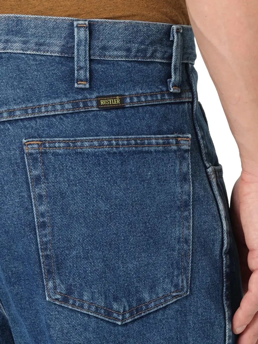 Rustler Classic Relaxed Fit Jeans 36W x 30L | Durable, Comfortable & Long-Lasting - view 3