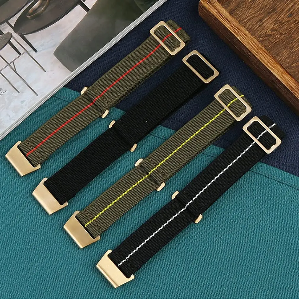 NIBD Watch Band with Elastic Nylon Strap 20/21/22mm | Military Army Style, Durable & Water-Resistant - view 5