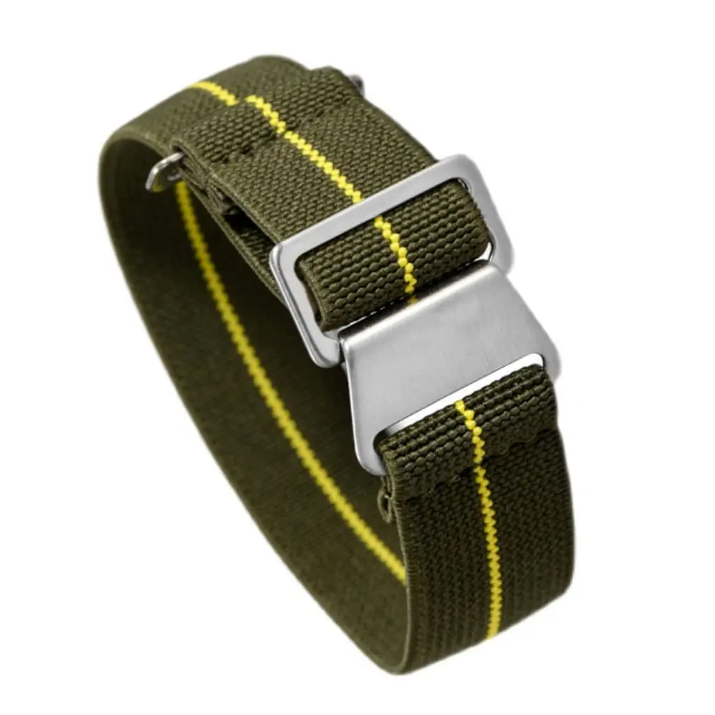 NIBD Watch Band with Elastic Nylon Strap 20/21/22mm | Military Army Style, Durable & Water-Resistant - view 9