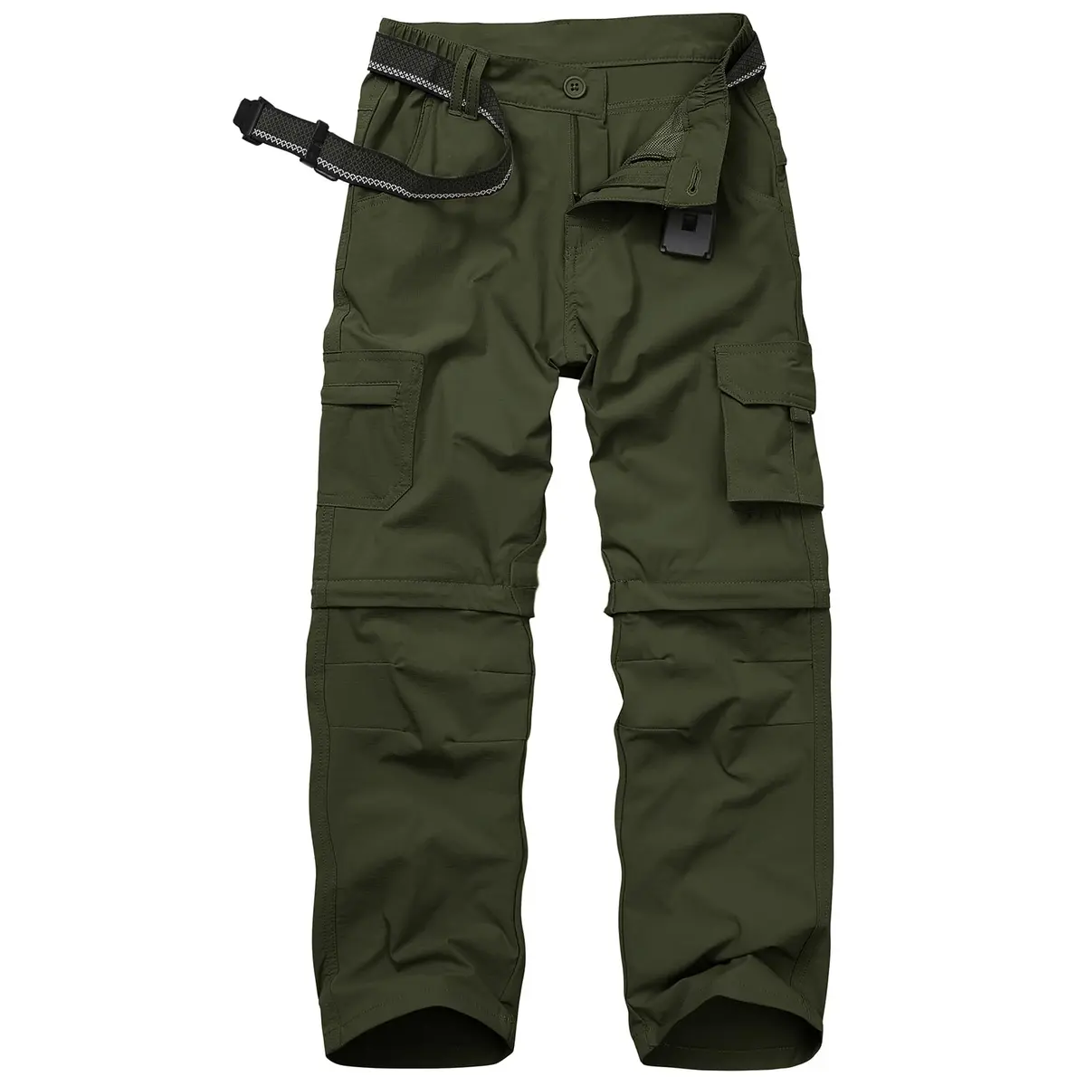 linlon Men's Quick Dry Convertible Hiking Pants | Army Green, 30 (76 cm) - main product image