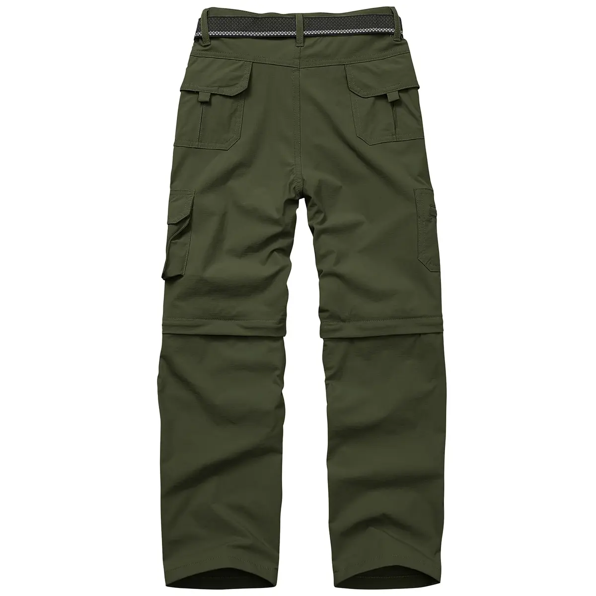 linlon Men's Quick Dry Convertible Hiking Pants | Army Green, 30 (76 cm) - view 2