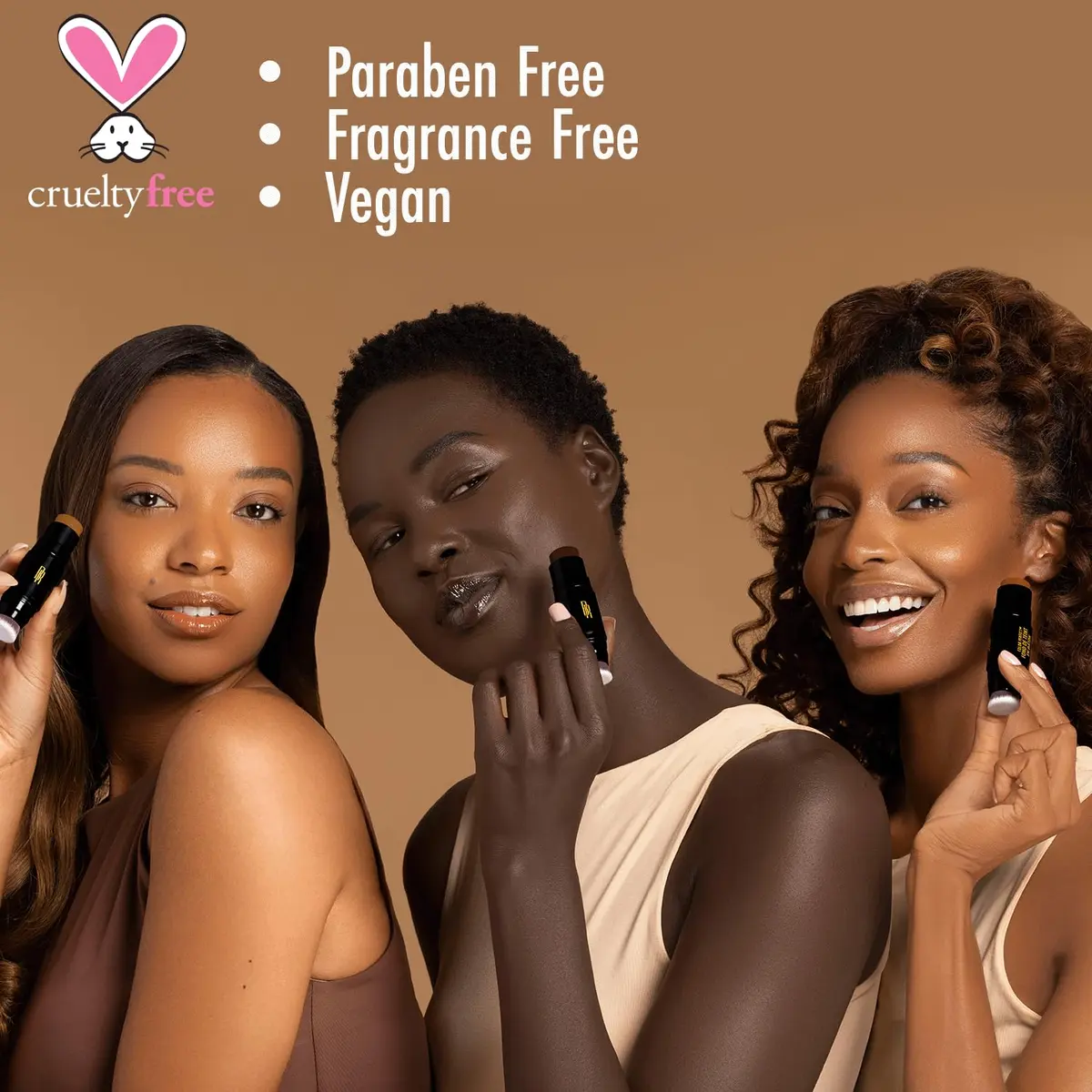 Black Radiance Color Perfect Foundation Stick, Cappuccino | Multi-tasking Face Foundation for Darker Skin - view 7
