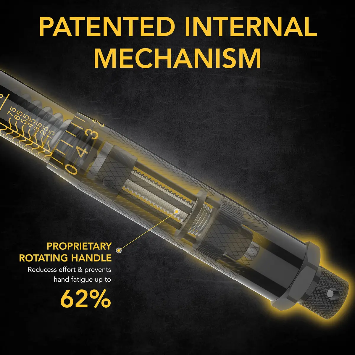 LEXIVON 3/8-Inch Drive Click Torque Wrench 10~80 Ft-Lb / 13.6~108.5 Nm | Precision Calibrated, Durable, Easy Read - view 4