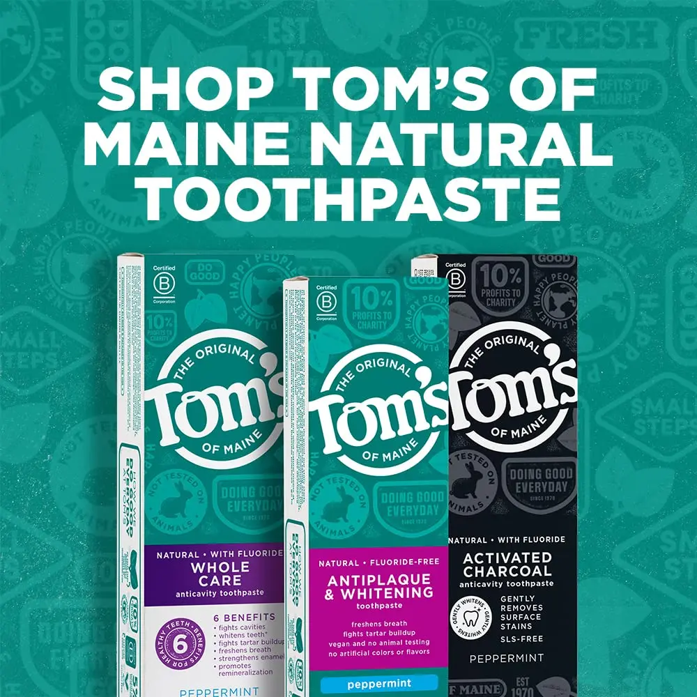 Tom's of Maine Cinnamon Clove Whole Care Toothpaste 4 oz | Natural Fluoride for Whole Mouth - view 8