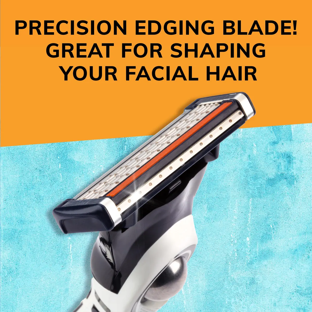 BIC Flex 5 Hybrid Disposable Razors for Men | 1 Handle & 6 Cartridges, 5 Blades, Recycled Plastic Handle, Recyclable Packaging - view 5
