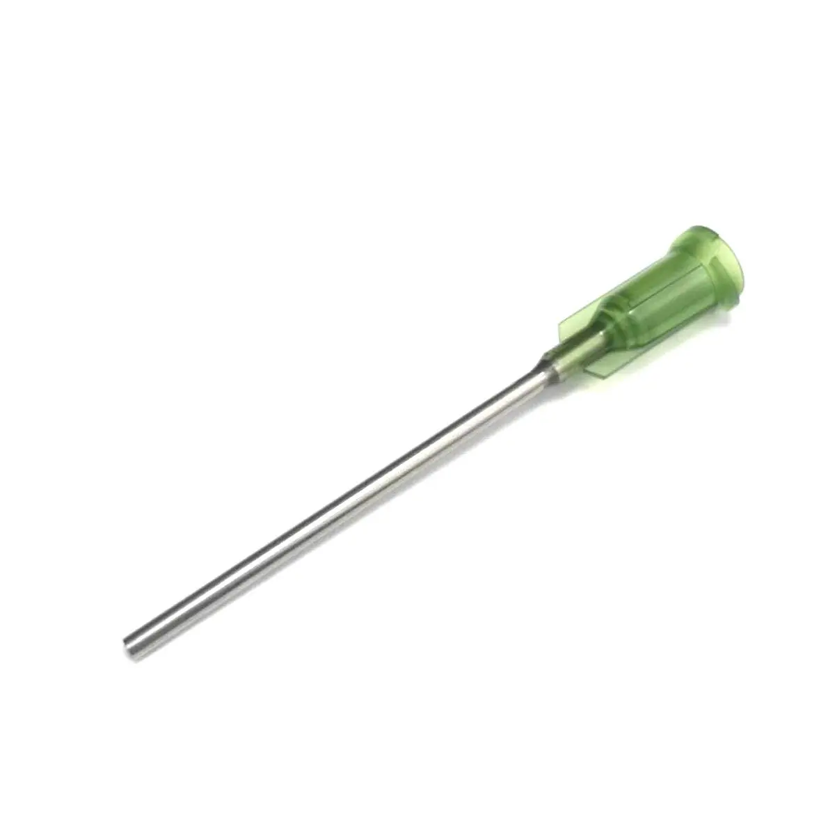 SANANTS 14 Gauge Blunt Tip Dispensing Needles 1.5in (3.8cm) Luer Lock, Olive, 50 Pcs | Industrial Precision Applicator - main product image