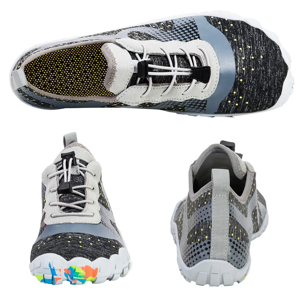 WateLves Water Shoes for Men Women Barefoot Quick-Dry Aqua Sock 41 | Outdoor Athletic Sport Shoes Kayaking Hiking - view 3