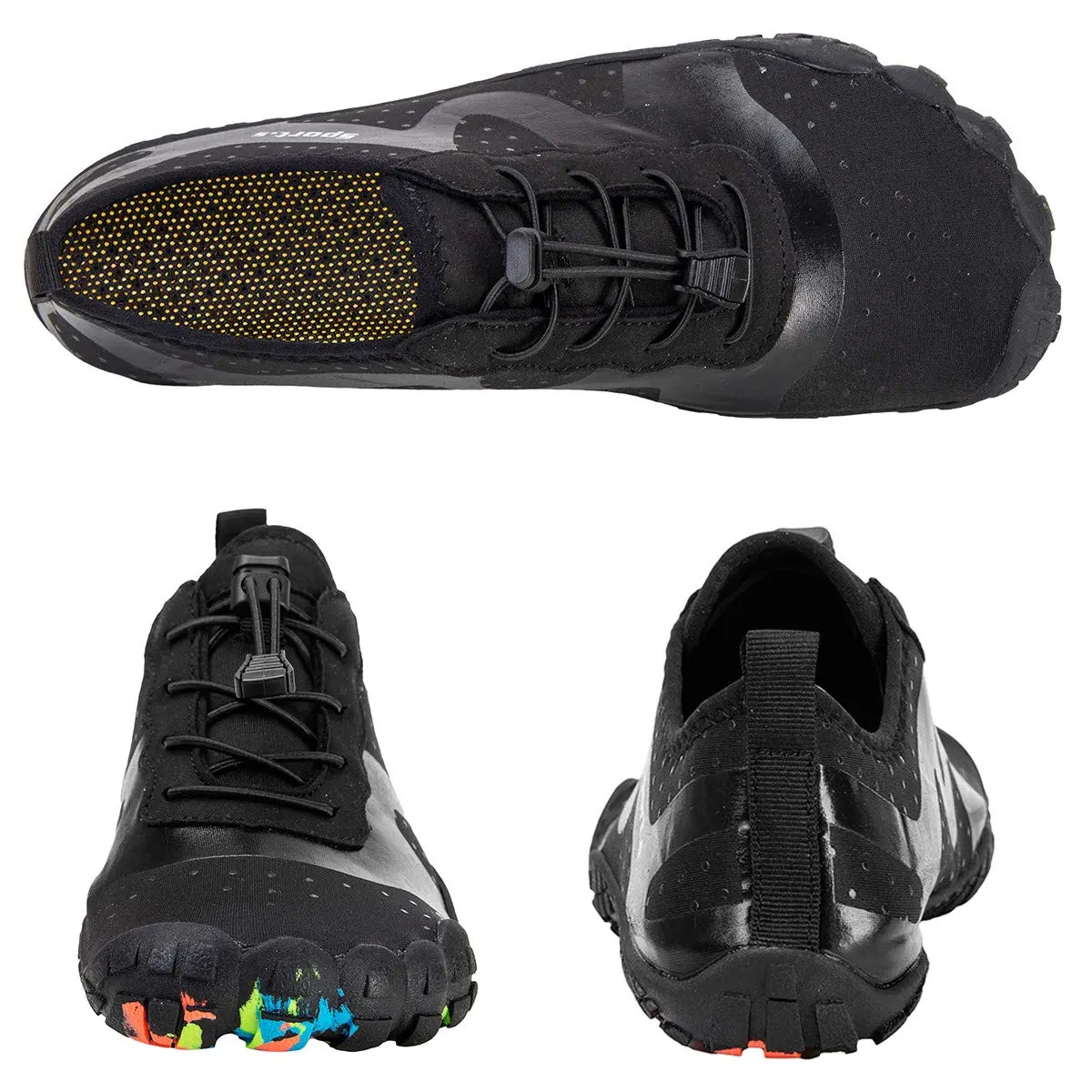 WateLves Water Shoes for Men Women 13.5 Women/12.5 Men | Quick-Dry, Traction & Comfort - view 6