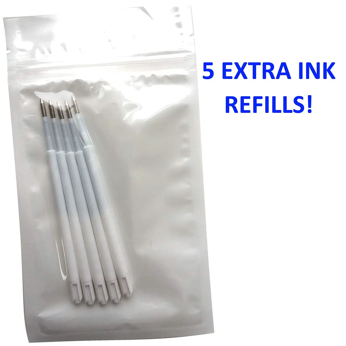 Thixotropic Super Big Fat Pen for Arthritis 5 Pack | Blue Ink, Ergonomic Grip, 0.5mm - view 3