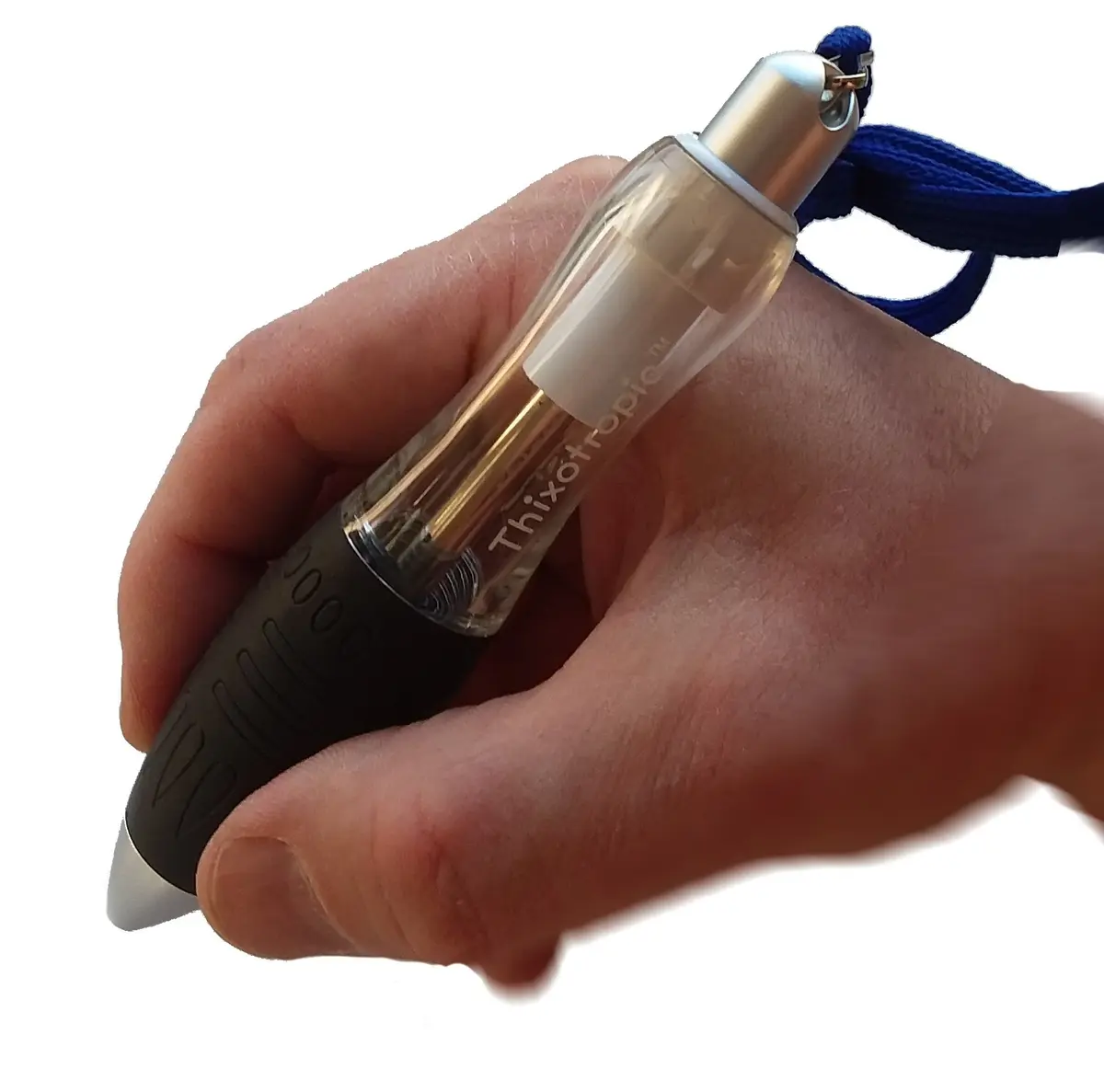 Thixotropic Super Big Fat Pens: Large, Easy to Hold Pens for Arthritis (4 pack), Longer Lasting Black Ink Cartridge - view 2