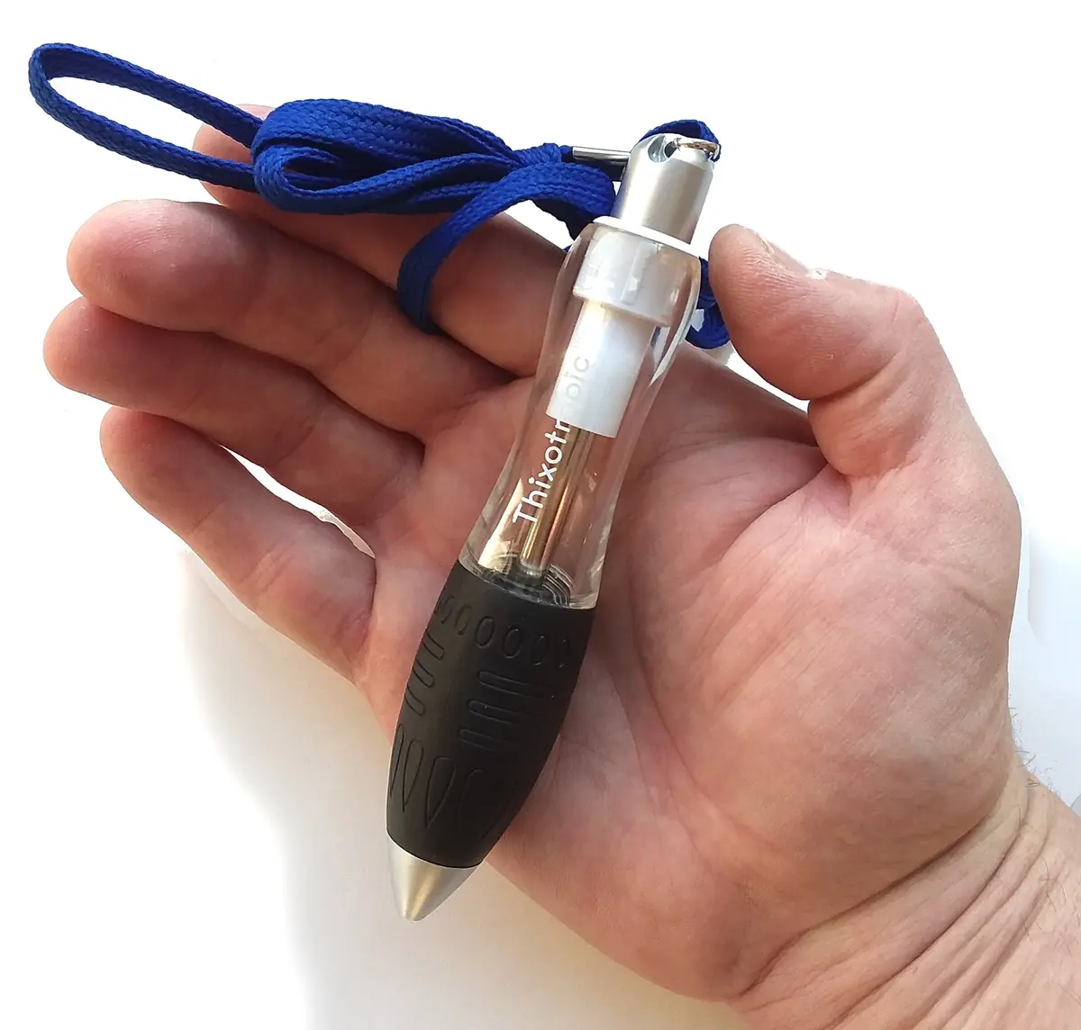 Thixotropic Super Big Fat Pens: Large, Easy to Hold Pens for Arthritis (4 pack), Longer Lasting Black Ink Cartridge - view 3