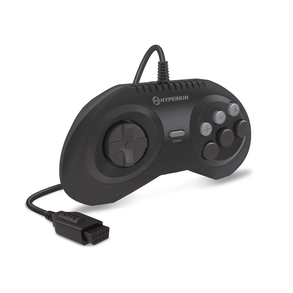Hyperkin Squire Premium Controller for Genesis/MegaRetroN HD | Ergonomic 6-Button Gamepad, 10 ft Cable - view 3