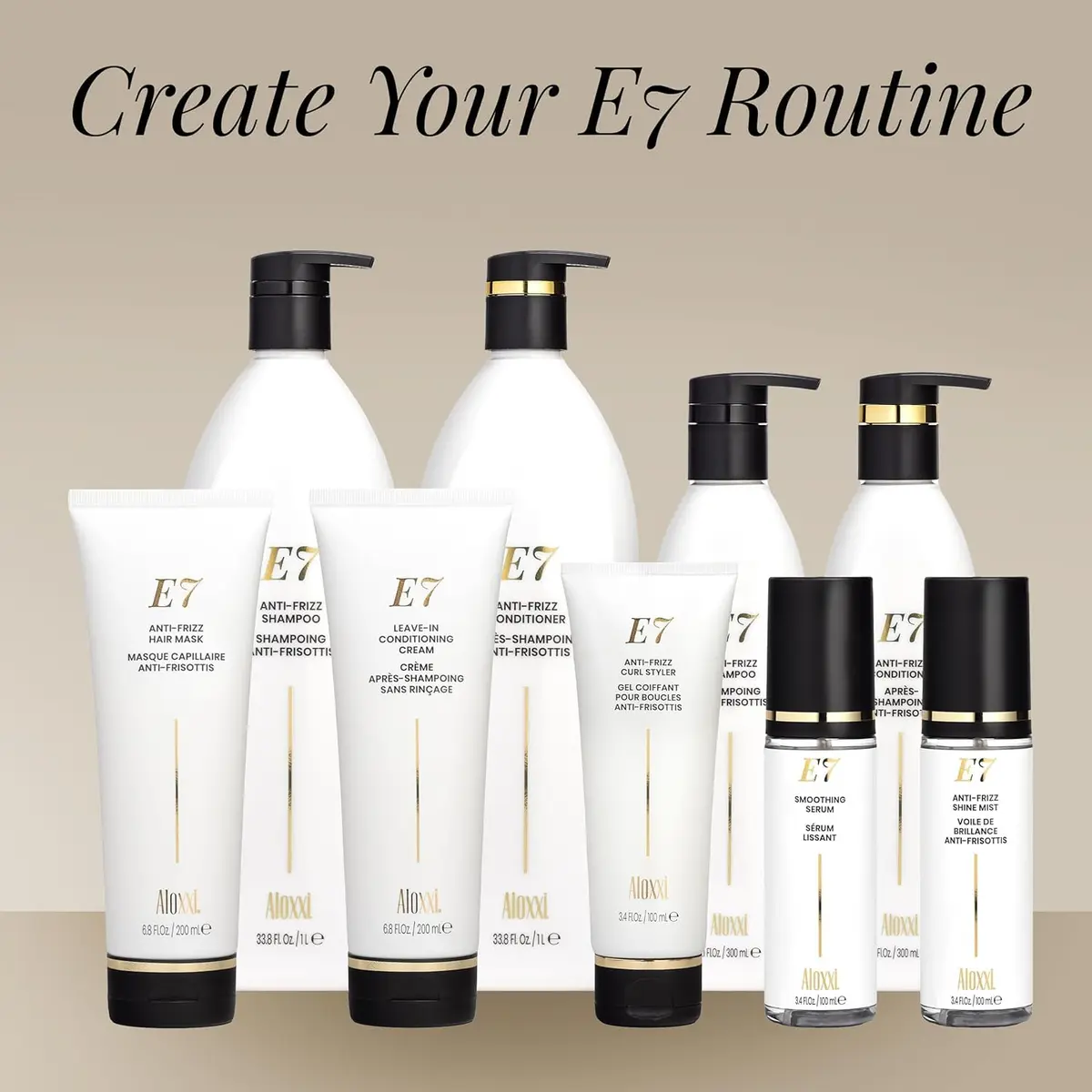 ALOXXI E7 Anti-Frizz Shine Mist — Dry Oil Hair Spray 3.4 Fl Oz | Nourishes & Illuminates - view 4