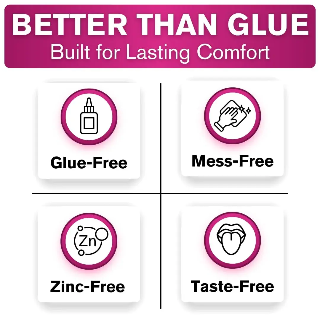 Cushion Grip Thermoplastic Denture Adhesive 1 oz (28.35 g) | Refits & Tightens Dentures for Secure Fit - view 4