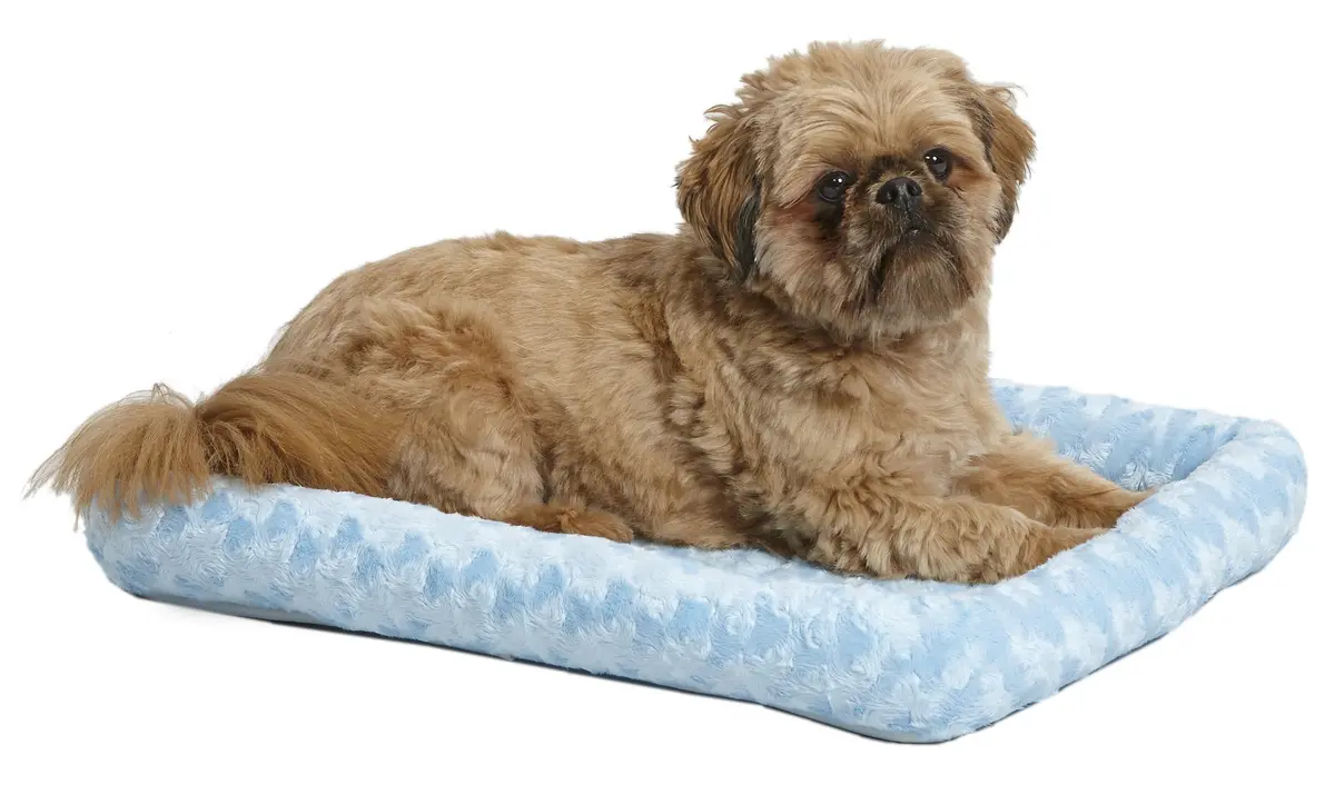 MidWest Homes for Pets Blue Fashion iCrate Starter Kit, 24-inch Dog Crate Bundle for Small Dogs | All-in-One Puppy Care Set - view 4