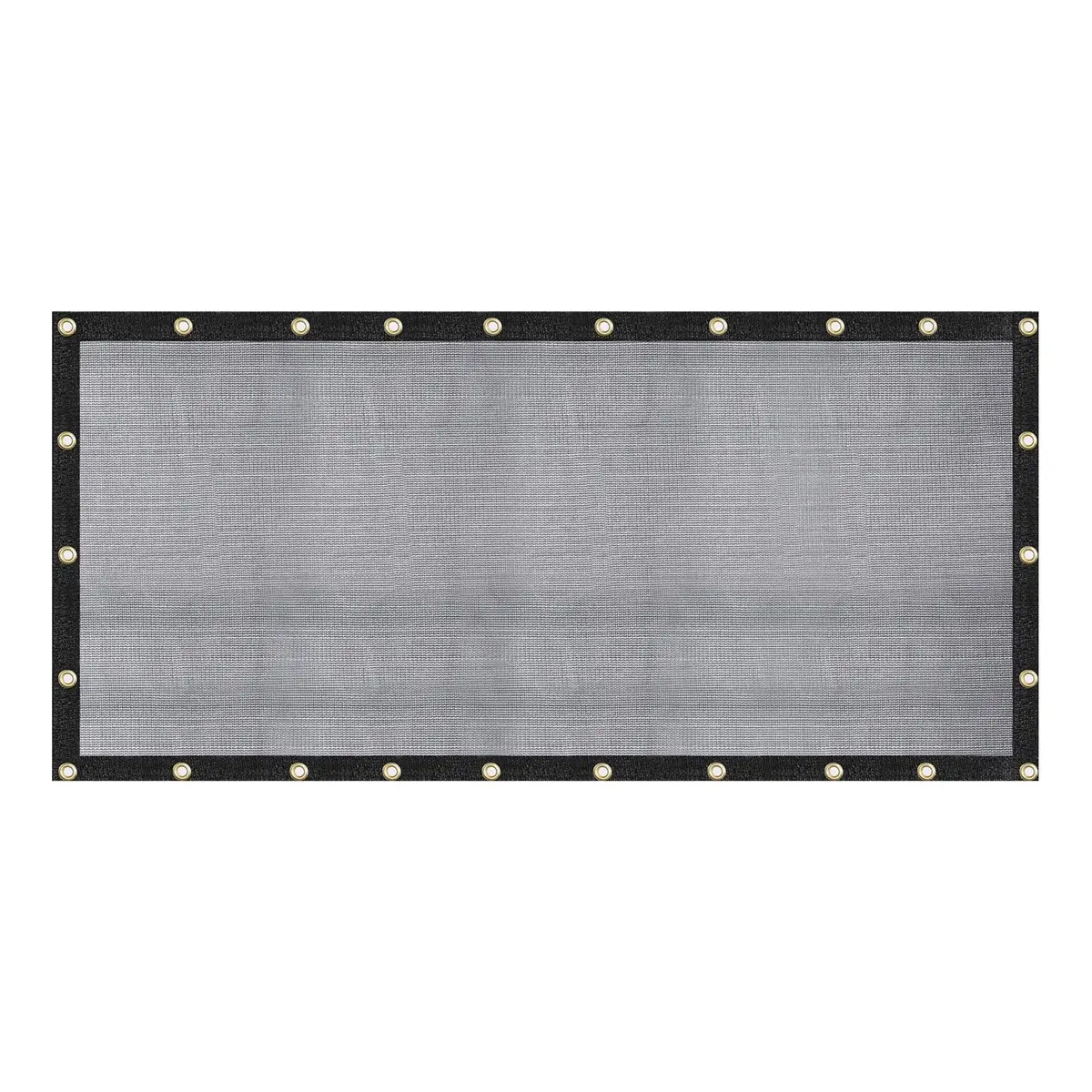 WindscreenSupplyCo 8 x 16 FT Heavy Duty Mesh Tarp Shade Cloth 60-70% | UV Resistant, Durable Shade for Gardens & Construction - main product image