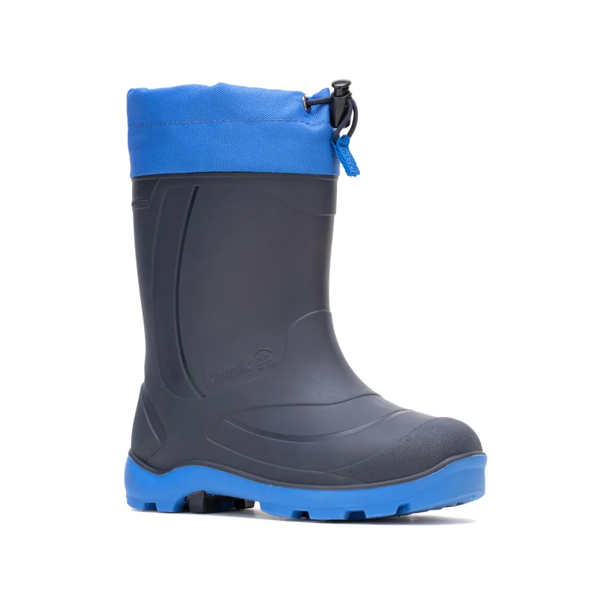 Kamik Snobuster 1 Kids Snow Boots, Blue - 3 Little Kid | Waterproof, -25°F Insulation, Eco-Friendly Liner - main product image