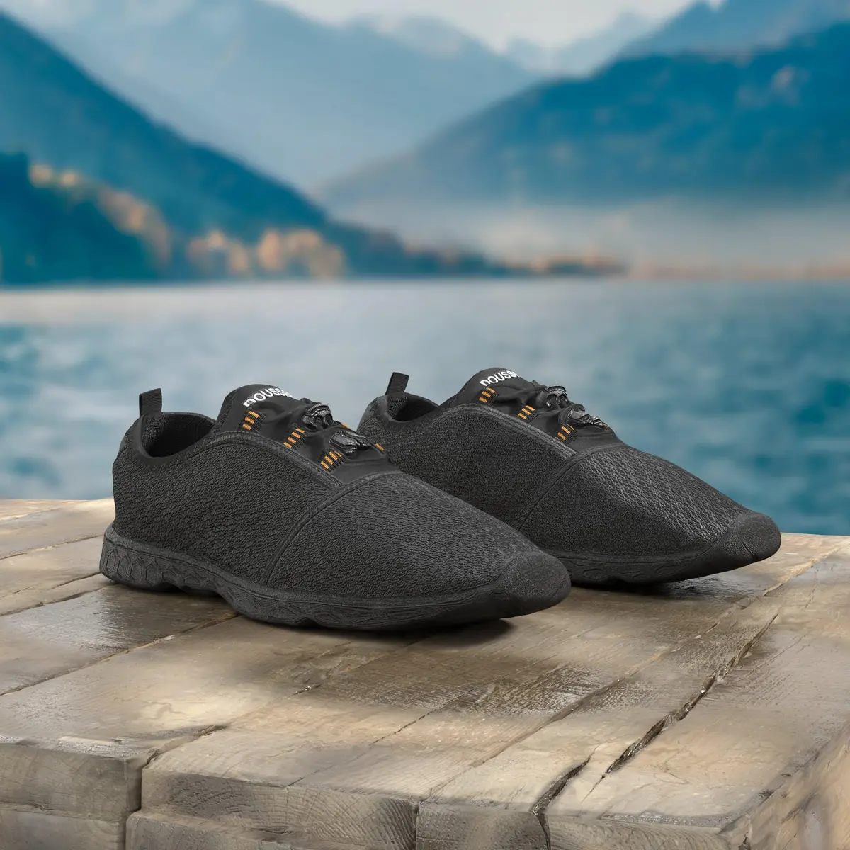 DOUSSPRT Men's Water Shoes Quick Dry for Beach Swim Pool Fishing | Breathable Mesh & Open Design - view 3