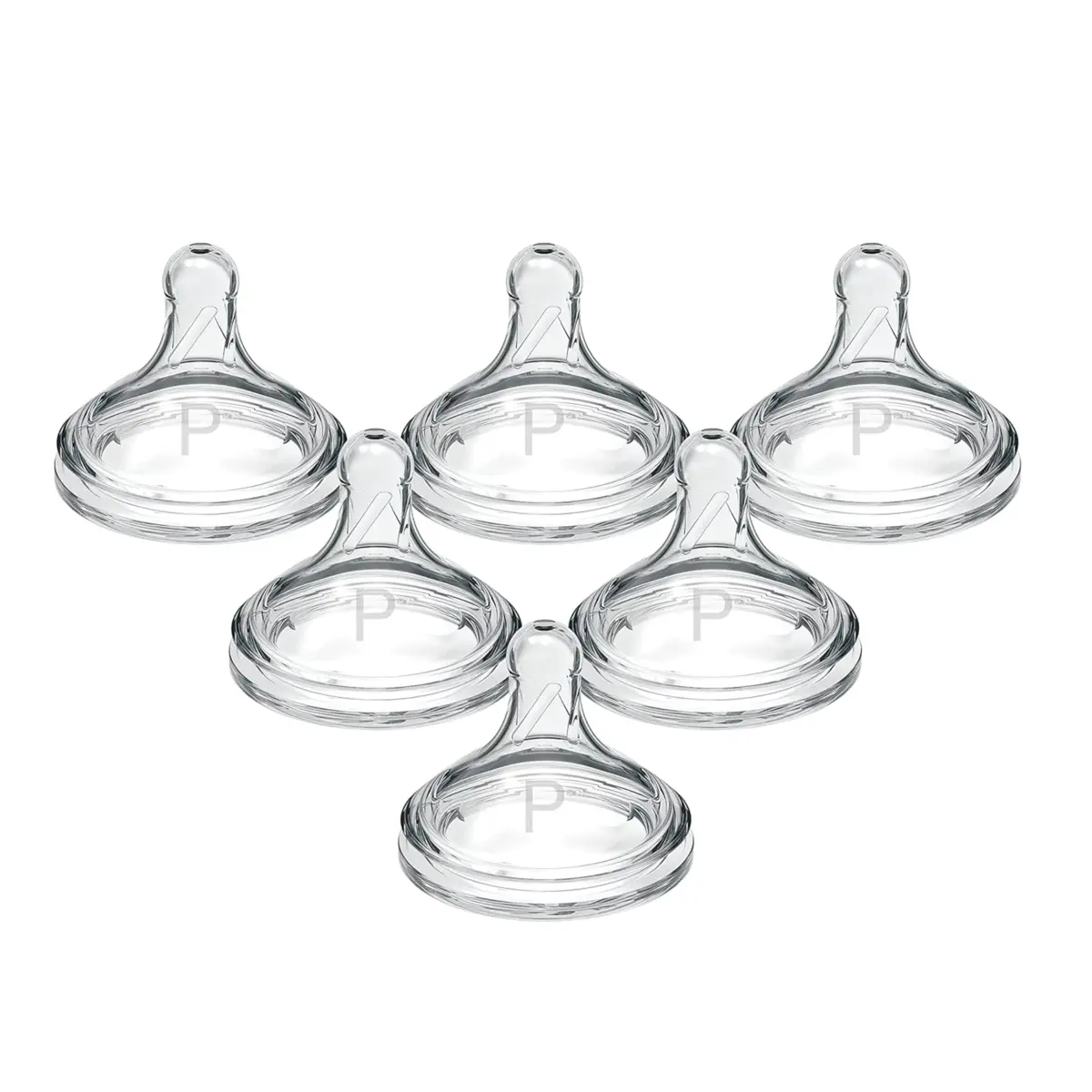 Dr. Brown's Wide-Neck Preemie Flow Nipple 6-Pack | Slowest Flow for Newborns & Preemies - main product image