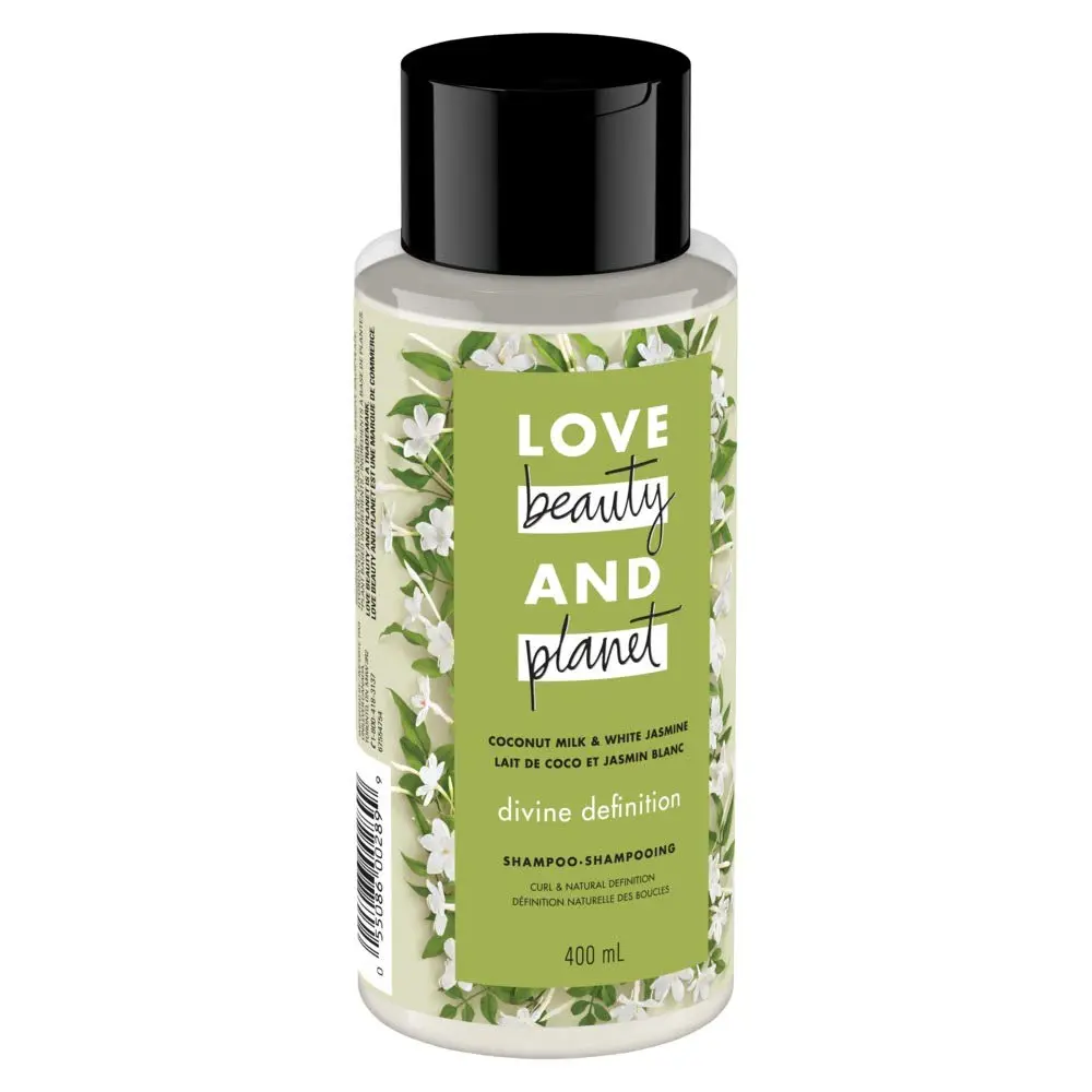 Love Beauty And Planet Divine Definition Shampoo, Coconut Milk & White Jasmine 13.5 fl oz | Nourishing, Sulfate-Free - view 2