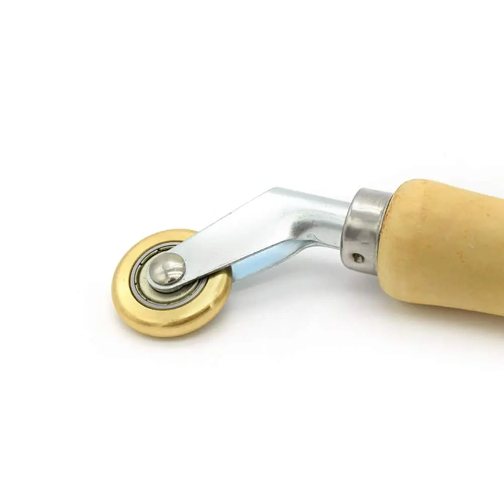 NEICOTOOLS PVC/TPO/EPDM Roofing Brass Penny Roller 6mm x 30mm | Vinyl Flooring Corner Seam Tool - view 2