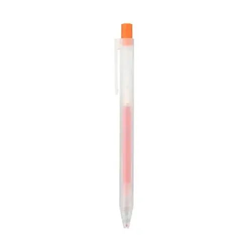 MUJI Smooth Gel Ink Knock Type Ballpoint Pen 0.5mm | Japanese Quality, Refillable - main product image