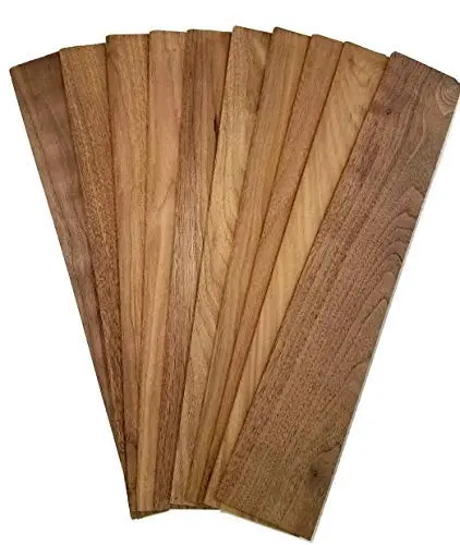 Barrington Hardwoods Walnut Thin Sawn Lumber Board - 1/8" x 3.25" x 18" | Kiln Dried & Sanded - main product image