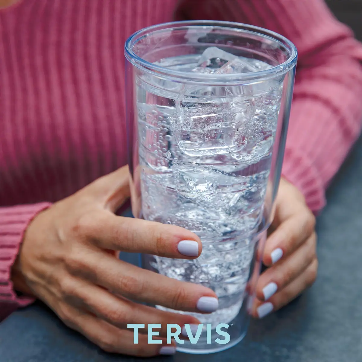 Tervis Made in USA Double Walled Dainty Floral Mother's Day Insulated Tumbler Cup Keeps Drinks Cold & Hot, 24oz, Mom - view 6