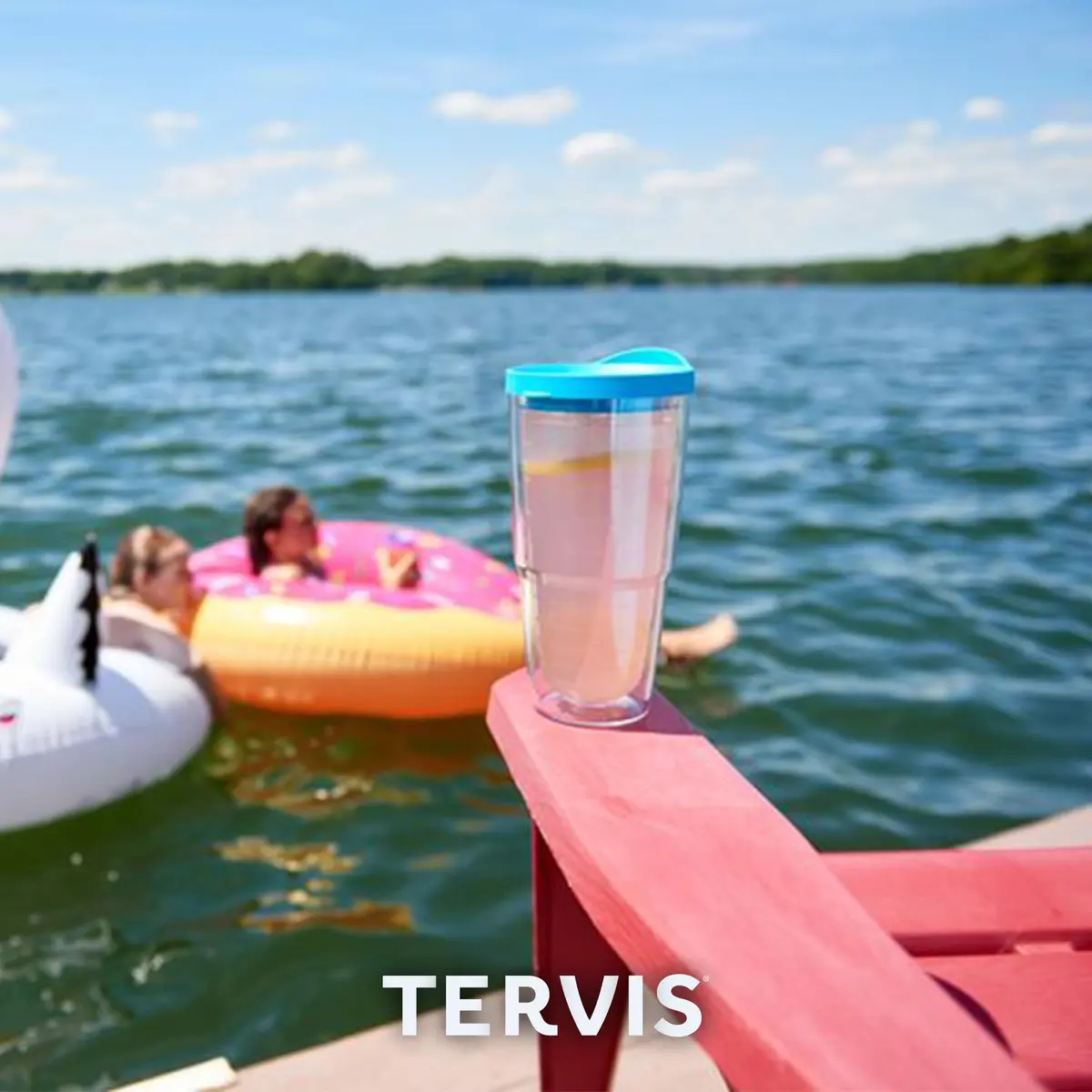 Tervis Made in USA Double Walled Dainty Floral Mother's Day Insulated Tumbler Cup Keeps Drinks Cold & Hot, 24oz, Mom - view 9