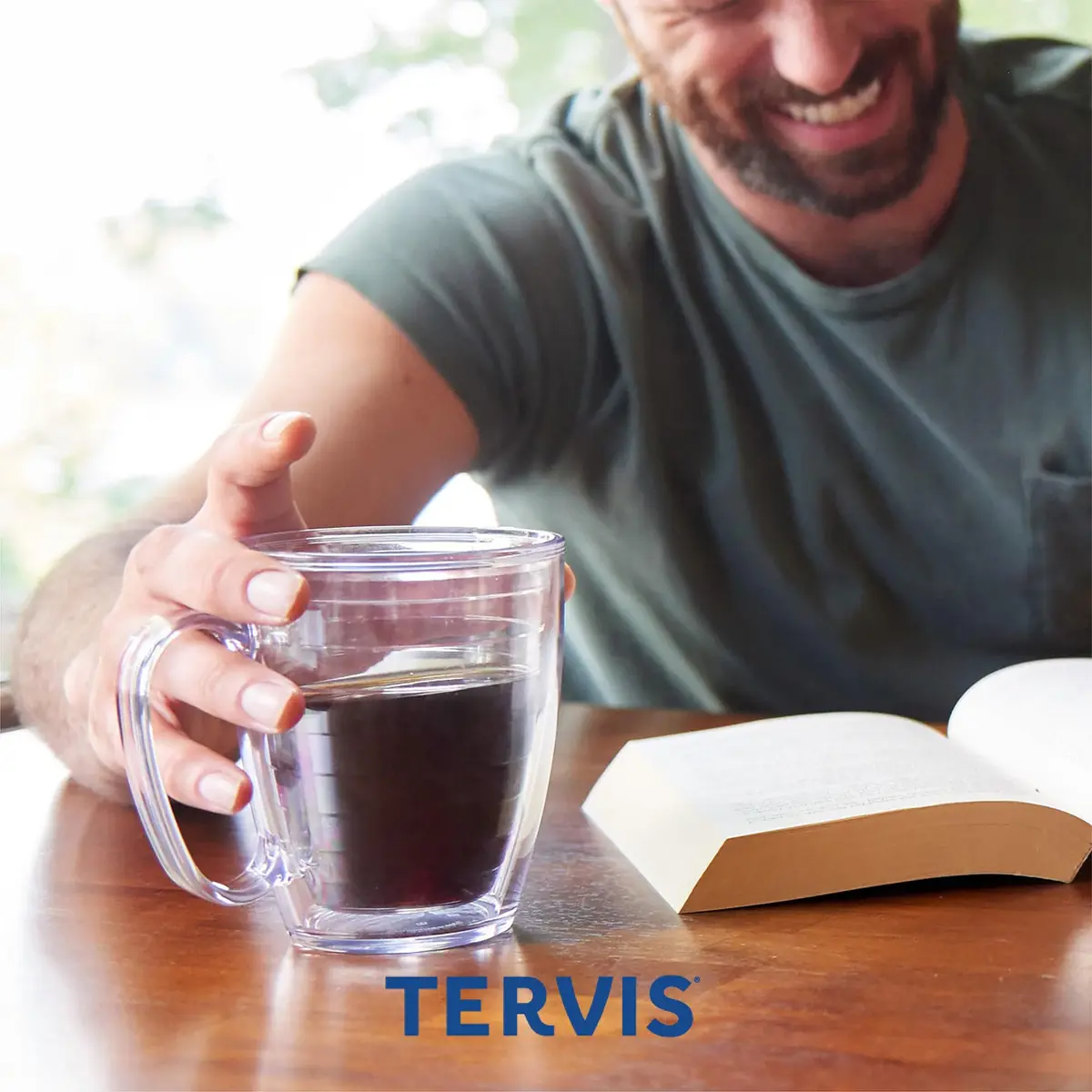 Tervis Made in USA 16oz Double Walled Floral Insulated Mug | Keeps Drinks Hot & Cold - view 6