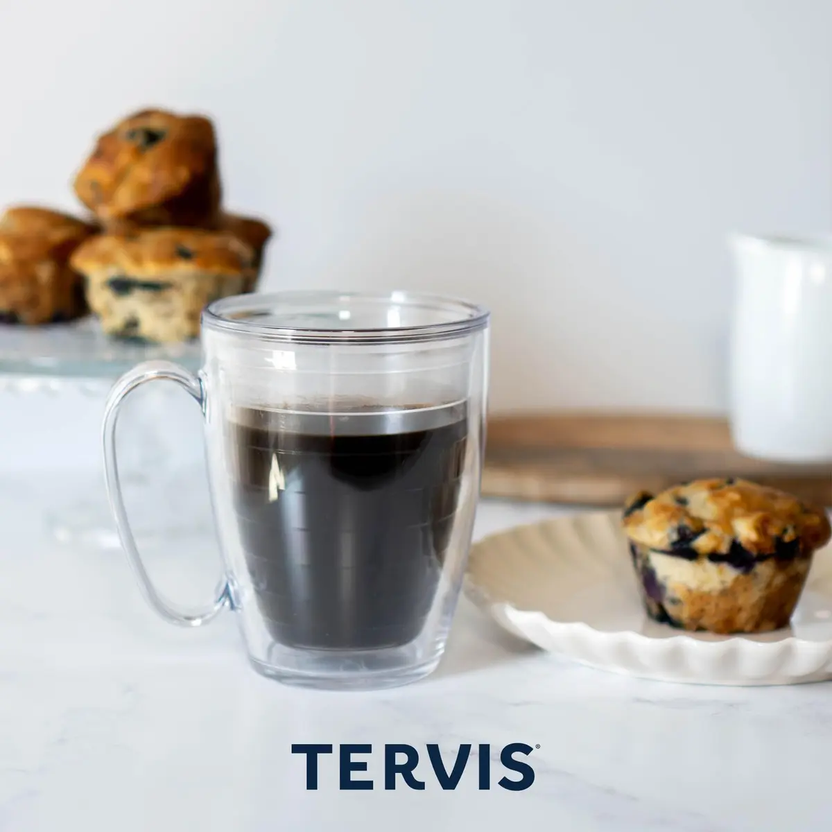 Tervis Made in USA 16oz Double Walled Floral Insulated Mug | Keeps Drinks Hot & Cold - view 8